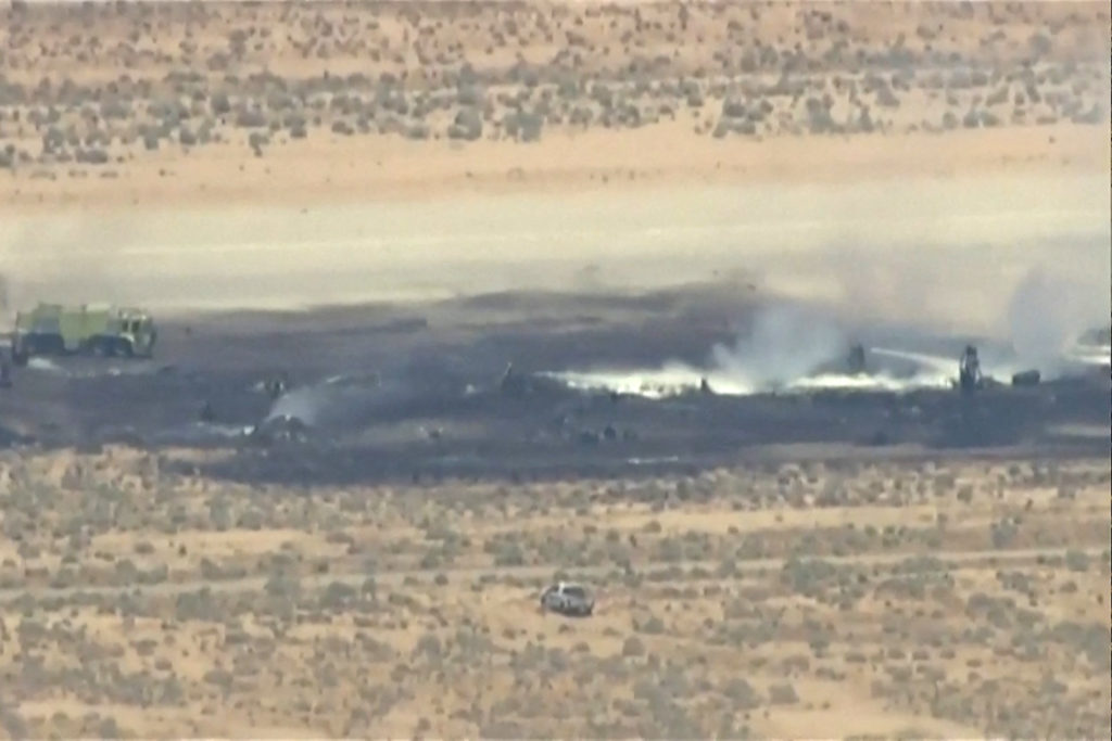 B-52 Bomber Crashes During Test Flight at California Air Force Base, Killing Eight