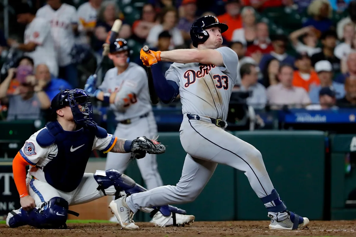 Colt Keith Scratched from Tigers Lineup Due to Sore Wrist