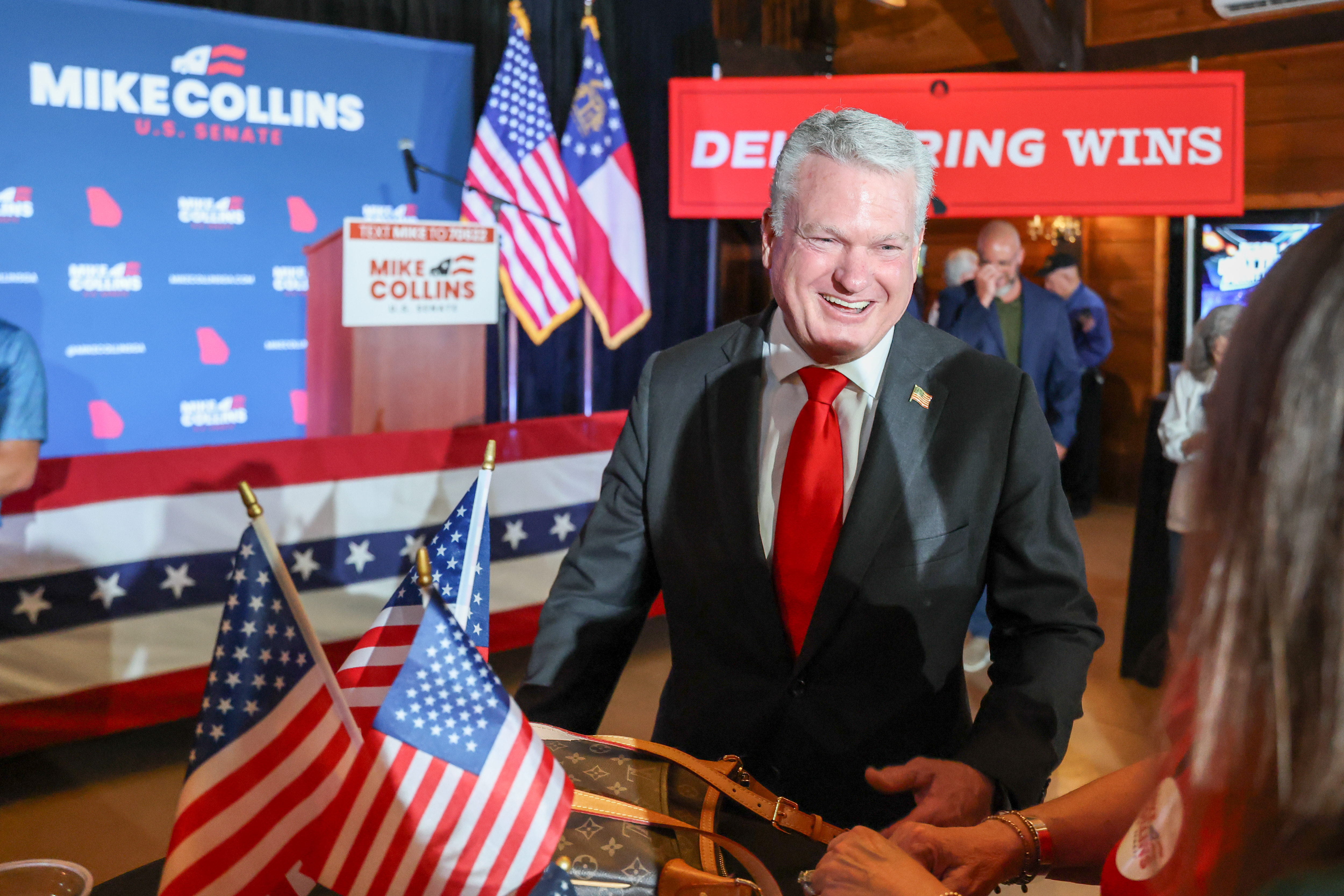 Mike Collins Wins Georgia GOP Senate Runoff, Setting Up Contest Against Jon Ossoff